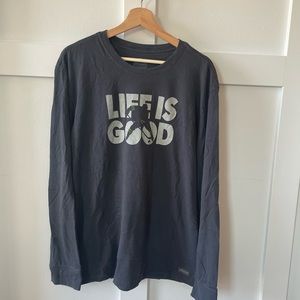 Life is Good Hockey Long Sleeve